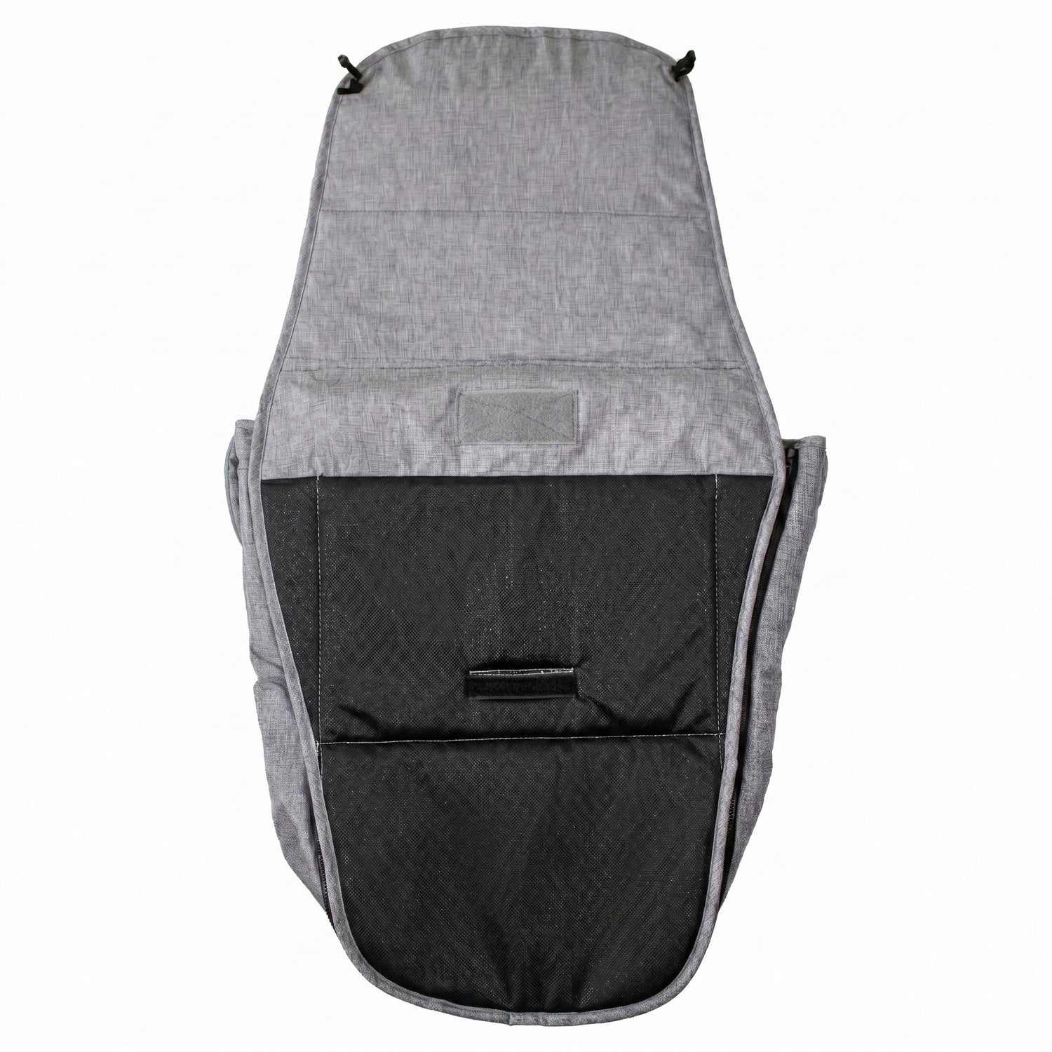 Universele voetenzak kinderwagen grijs