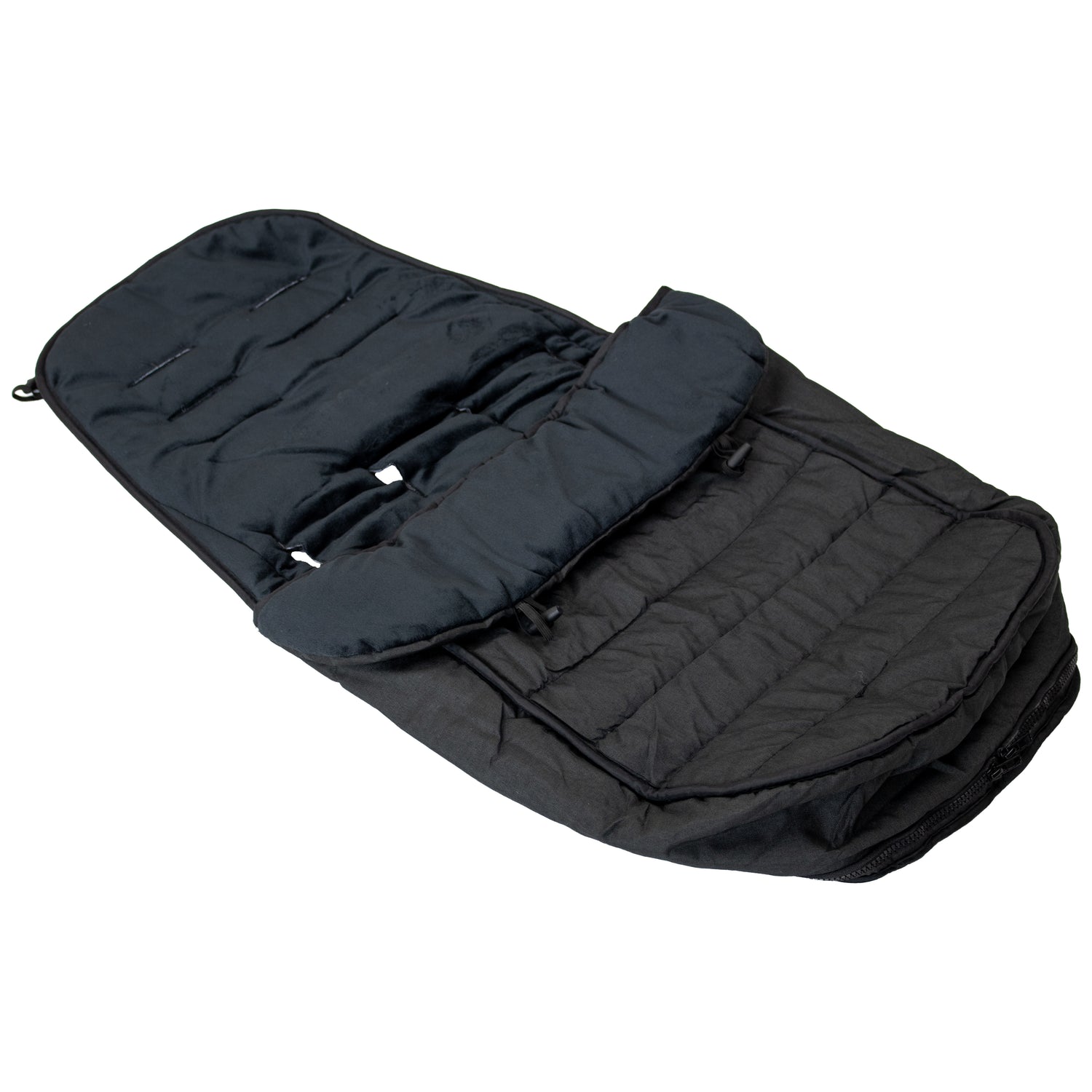 Universele voetenzak kinderwagen zwart